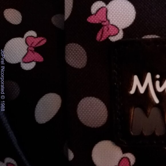 Disney Minnie Mouse Outline Styled Diaper Baby Bag - Picture 5 of 11